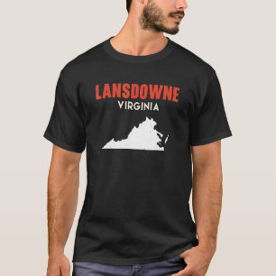 T-shirt Lansdowne Virginia USA State America Travel Virgin