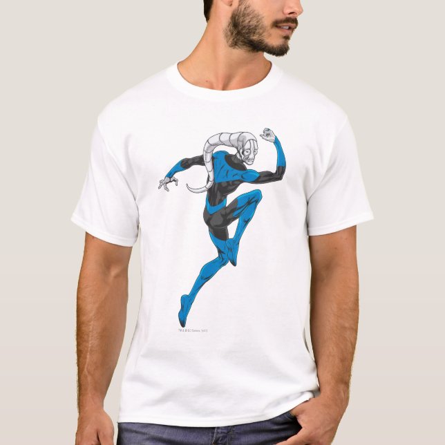 T-shirt Lanterne bleue 1 (Devant)