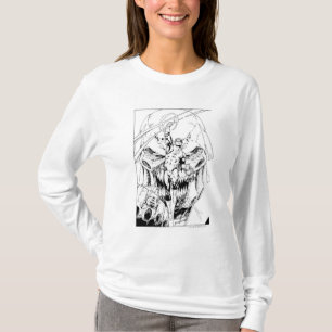 T-shirt Lanterne verte avec flux de lumière