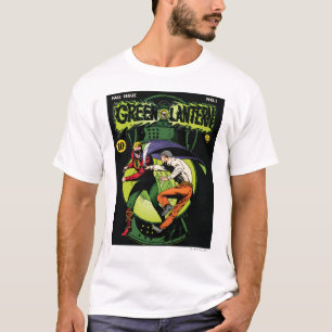 T-shirt Lanterne verte avec le cap dans le combat