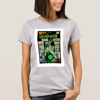 T-shirt Lanterne verte - Comic vert ombragé