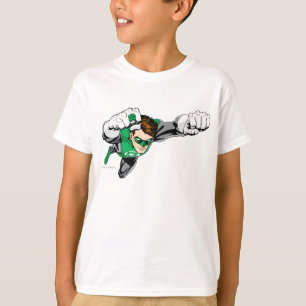 T-shirt Lanterne verte - comique, volant juste