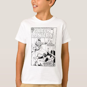 T-shirt Lanterne verte contre clown, noir et blanc