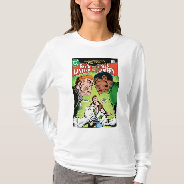 T-shirt Lanterne verte contre Lanterne verte (Devant)