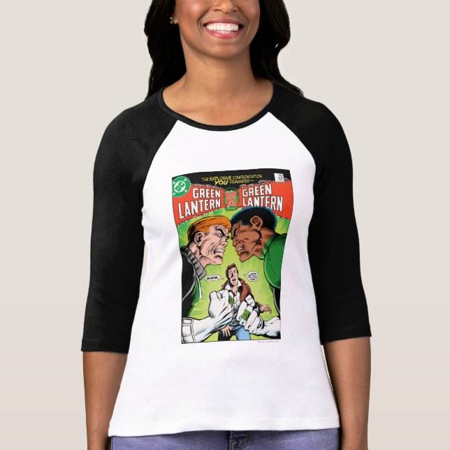T-shirt Lanterne verte contre Lanterne verte (Devant)
