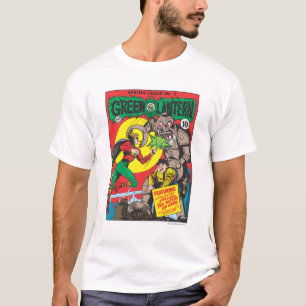 T-shirt Lanterne verte contre le magicien de la chance