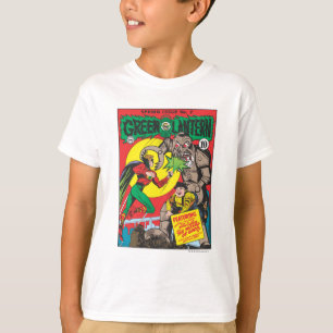 T-shirt Lanterne verte contre le magicien de la chance