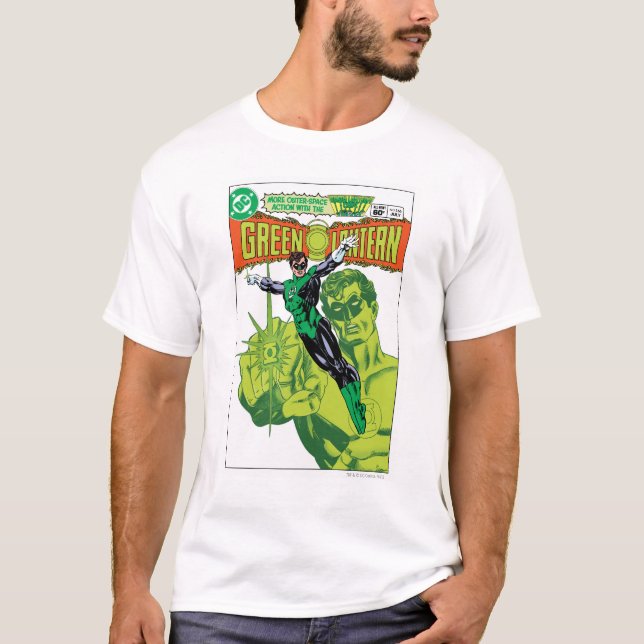 T-shirt Lanterne verte - Couverture comique Action (Devant)