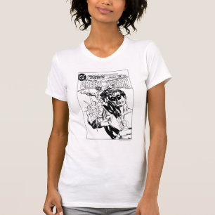 T-shirt Lanterne verte - Couverture comique Action, noir e