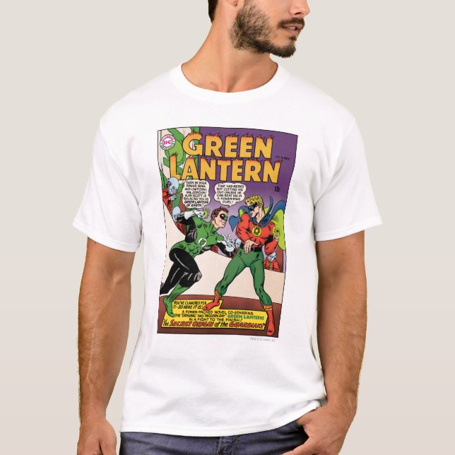 T-shirt Lanterne verte dans la bague (Devant)