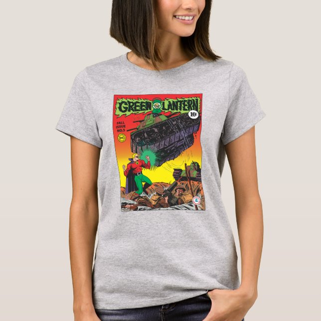 T-shirt Lanterne verte dans les tranchées (Devant)