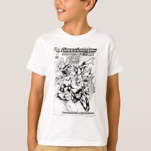 T-shirt Lanterne verte - dossiers et couverture secrets