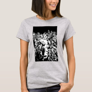 T-shirt Lanterne verte entourée