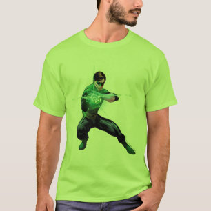 T-shirt Lanterne verte et anneau rougeoyant