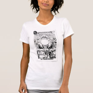 T-shirt Lanterne verte - La légende renaît, noir et blanc