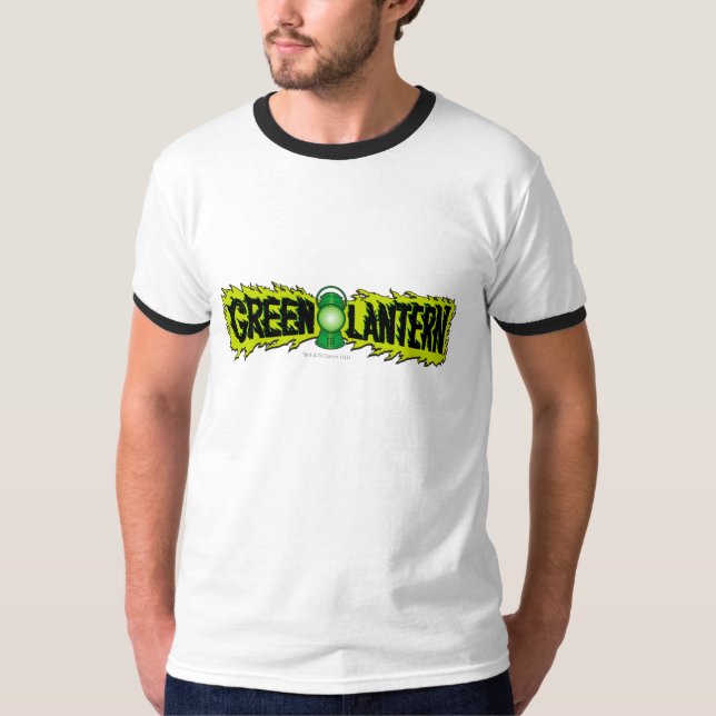 T-shirt Lanterne verte - Lanterne brillante 2 (Devant)