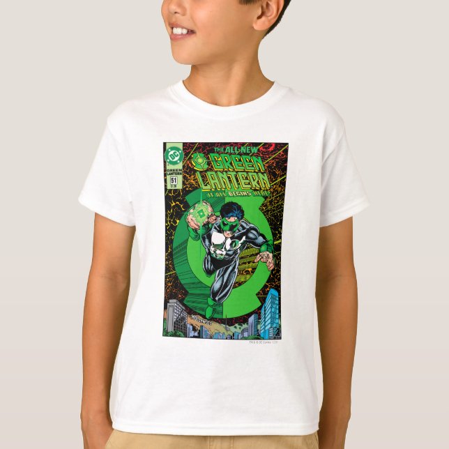T-shirt Lanterne verte - Tout commence ici (Devant)