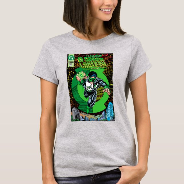 T-shirt Lanterne verte - Tout commence ici (Devant)