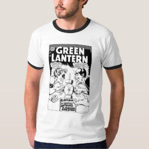 T-shirt Lanterne verte vs Sinestro, noir et blanc