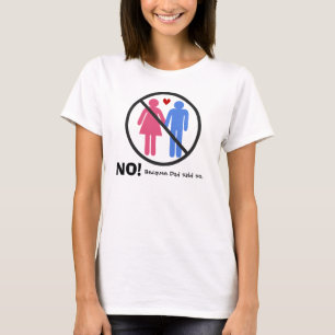 T-shirt L'anti chemise d'ami