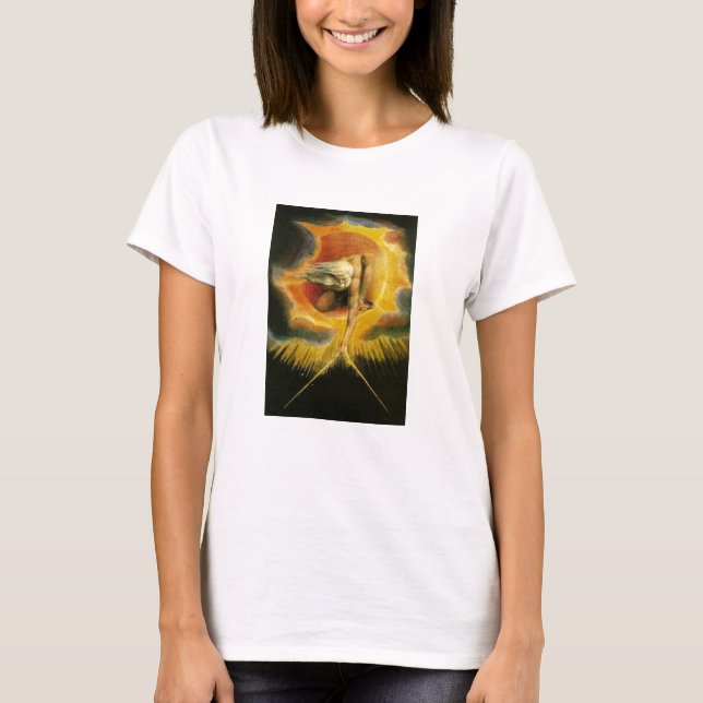 T-shirt L'antique des jours par William Blake (Devant)