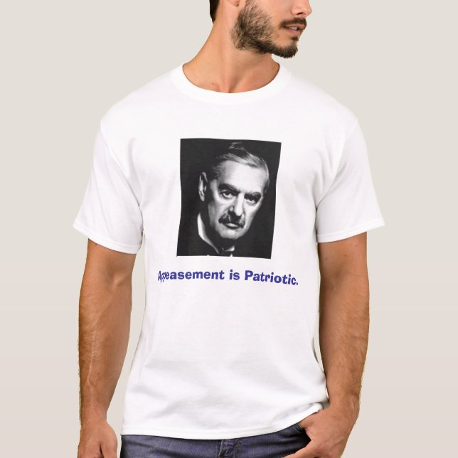 T-shirt L'apaisement est patriotique (Devant)
