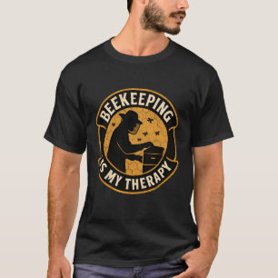 T-shirt L'apiculture est ma thérapie Hobby Art