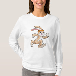 T-shirt Lapin à courir avec bandeau