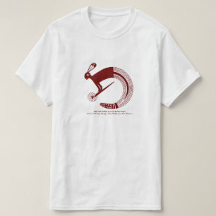 T-shirt Lapin à demi-Jack et serpent à demi-bétail