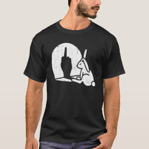T-shirt Lapin Animal Bunny Ombre Jouer Pun