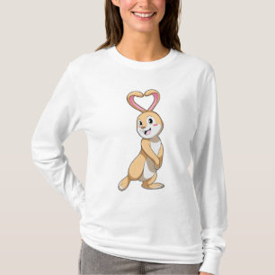 T-shirt Lapin avec coeur