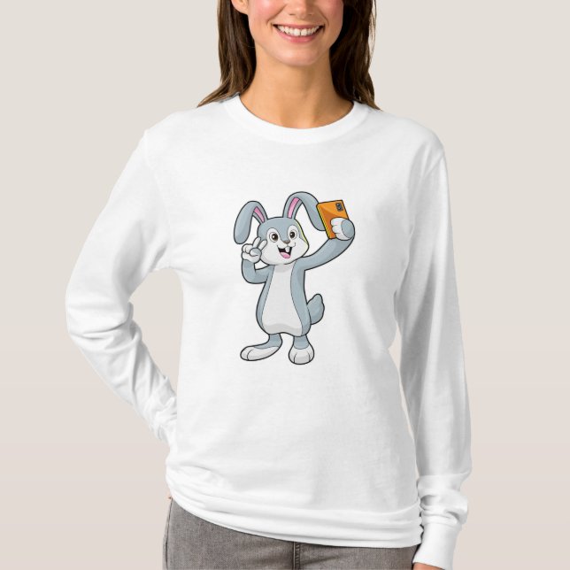 T-shirt Lapin avec mobile (Devant)