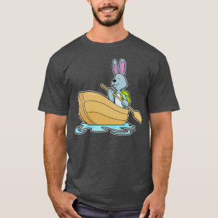 T-shirt Lapin avec pédale de bateau