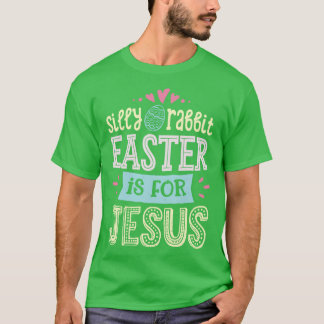 T-shirt Lapin bête Pâques est pour Jésus Femmes Hommes Drô