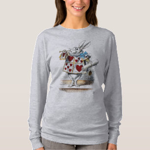T-shirt Lapin Blanc Alice au Pays des Merveilles Lapin de