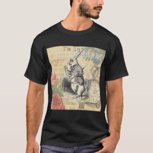 T-shirt Lapin Blanc Aventures d'Alice au Pays des Merveill