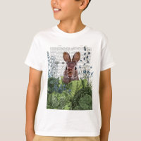 Lapin dans une patte de chou