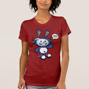 T-shirt Lapin de baie espacé
