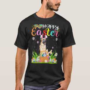 T-shirt Lapin de chasse aux œufs Berger Allemand Chien Joy