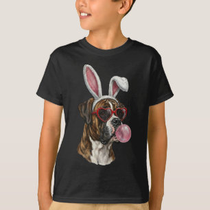 T-shirt Lapin de Pâques amateur de Boxer