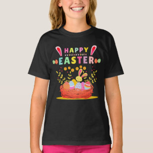 T-shirt Lapin de Pâques Arc-en-ciel - Pâques