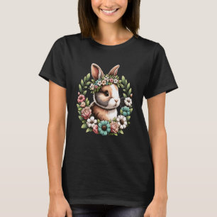 T-shirt Lapin de Pâques Cadeau de Pâques pour femmes et ho