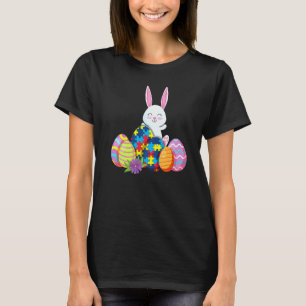 T-shirt Lapin de Pâques casse-tête drôle de sensibilisatio