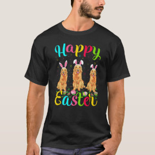 T-shirt Lapin de Pâques drôle Œuf Chien Retriever doré Heu