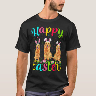 T-shirt Lapin de Pâques drôle Œuf Chien Retriever doré Heu