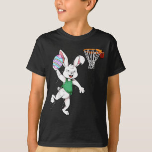 T-shirt Lapin de Pâques Enfants Garçons Hommes Lapin Café 