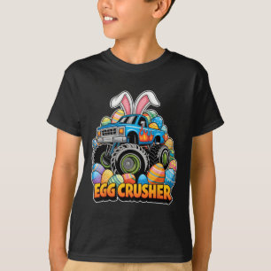 T-shirt Lapin de Pâques Monster Truck Écrasseur d'oeufs Dr