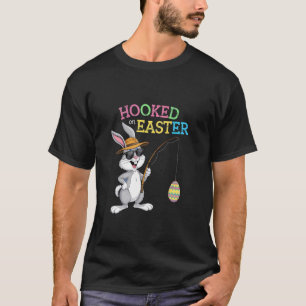 T-shirt Lapin de Pâques Pêche Attrapant Œufs Amusement Vac
