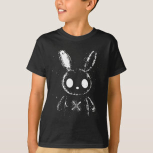T-shirt Lapin déplaisant Met Lapin Alt Goth Grunge Horreur