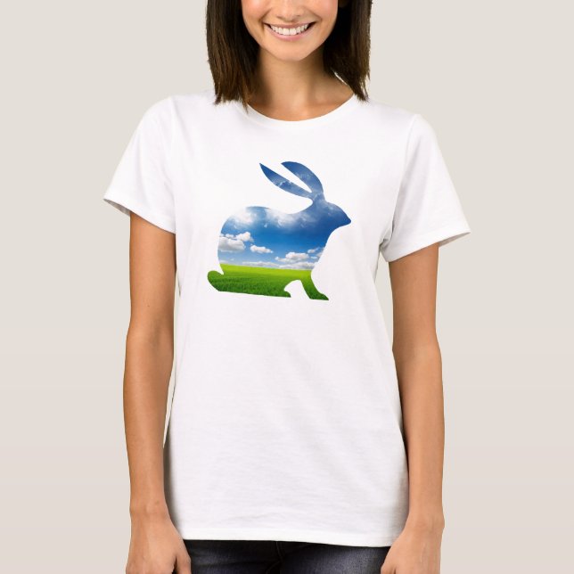 T-SHIRT LAPIN D'ÉTÉ (Devant)